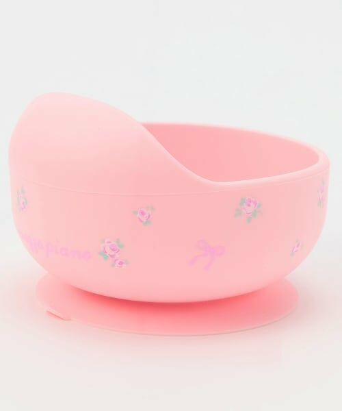 mezzo piano / メゾピアノ ベビー・キッズグッズ | バラ柄 シリコン食器セット | 詳細5