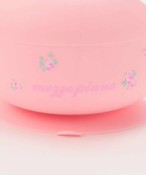 mezzo piano / メゾピアノ ベビー・キッズグッズ | バラ柄 シリコン食器セット | 詳細6