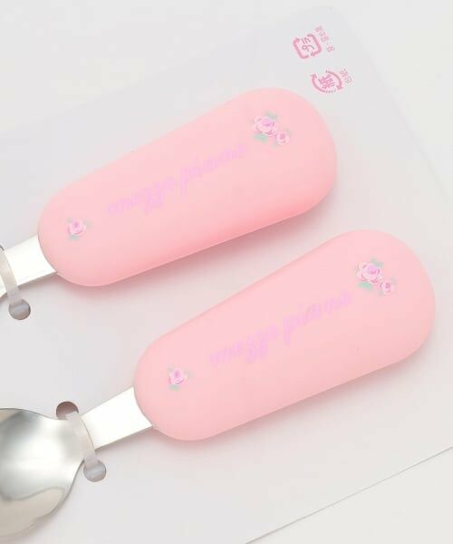 mezzo piano / メゾピアノ ベビー・キッズグッズ | バラ柄 シリコン食器セット | 詳細8