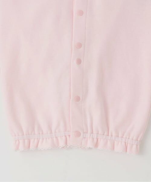 mezzo piano / メゾピアノ ロンパース | うさぎ刺繍2wayオール | 詳細5