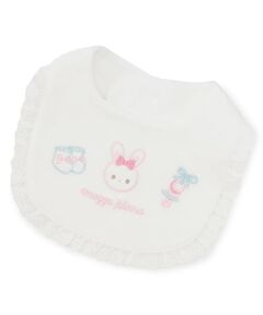 mezzo piano / メゾピアノ スタイ・ビブ | うさぎ刺繍　スタイ