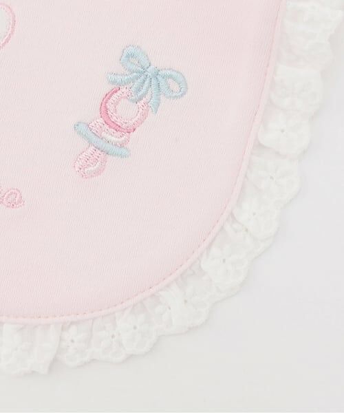 mezzo piano / メゾピアノ スタイ・ビブ | うさぎ刺繍　スタイ | 詳細3