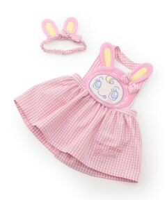 mezzo piano / メゾピアノ スタイ・ビブ | 【ベビーベリエちゃん】エプロン＆ヘアバンドセット