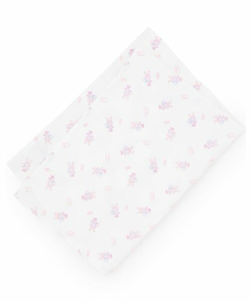 mezzo piano / メゾピアノ ベビー・キッズグッズ | 【ベビーベリエちゃん】ガーゼブランケット【オーガニック】（オフ ホワイト）