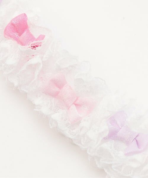mezzo piano / メゾピアノ ベビー・キッズグッズ | レースリボン　ヘアバンド | 詳細2