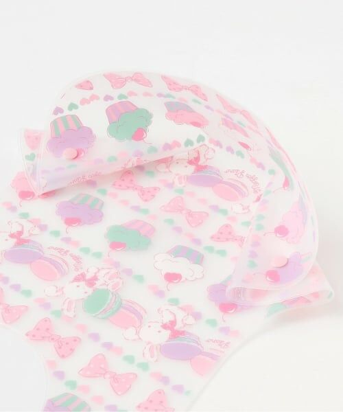 mezzo piano / メゾピアノ スタイ・ビブ | ウサギスウィーツ柄　お食事スタイ【日本製】 | 詳細5