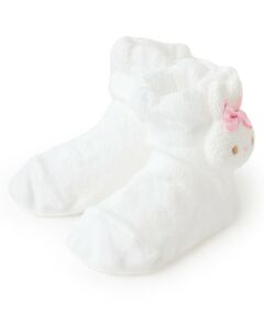 mezzo piano / メゾピアノ ベビー・キッズウエア | ウサギマスコットつき　ソックス【日本製】