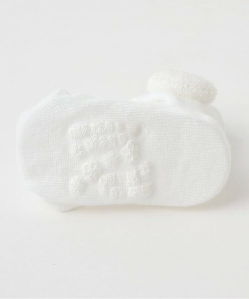 mezzo piano / メゾピアノ ベビー・キッズウエア | ウサギマスコットつき　ソックス【日本製】 | 詳細4