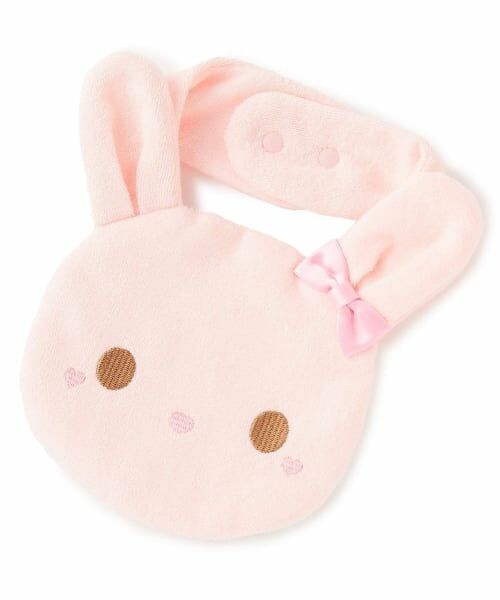 mezzo piano / メゾピアノ スタイ・ビブ | うさぎスタイ【日本製】（ピンク）