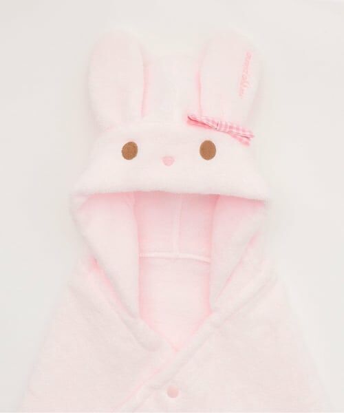 mezzo piano / メゾピアノ ベビー・キッズグッズ | うさ耳バスポンチョ【日本製】 | 詳細2