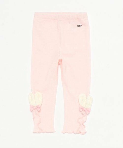 mezzo piano / メゾピアノ レギンス・スパッツ | うさ耳付　メローレギンス（ライト ピンク）