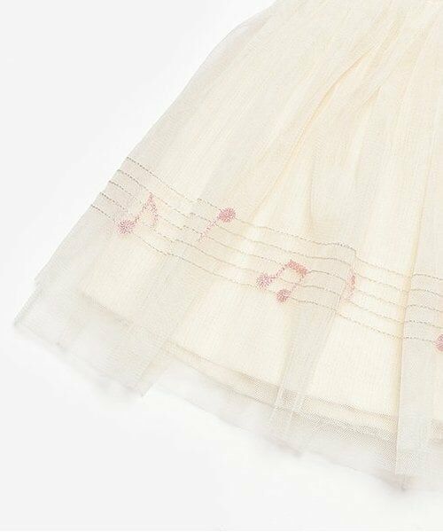 mezzo piano / メゾピアノ ショート・ハーフ・半端丈パンツ | 音符刺繍チュールフリル　スカパン | 詳細5