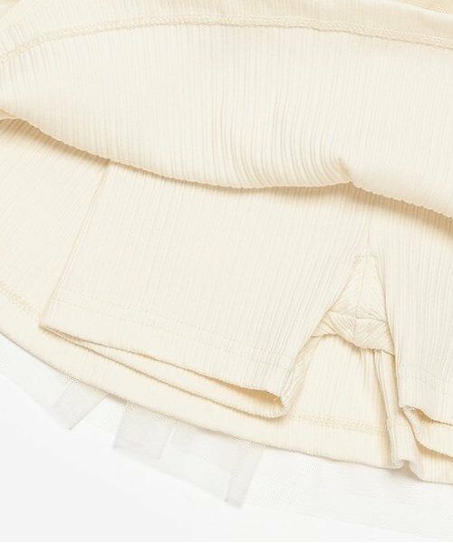 mezzo piano / メゾピアノ ショート・ハーフ・半端丈パンツ | 音符刺繍チュールフリル　スカパン | 詳細7