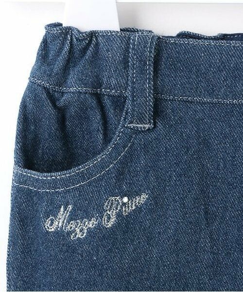 mezzo piano / メゾピアノ その他パンツ | リボン刺しゅう　カットデニム　レギパン | 詳細4