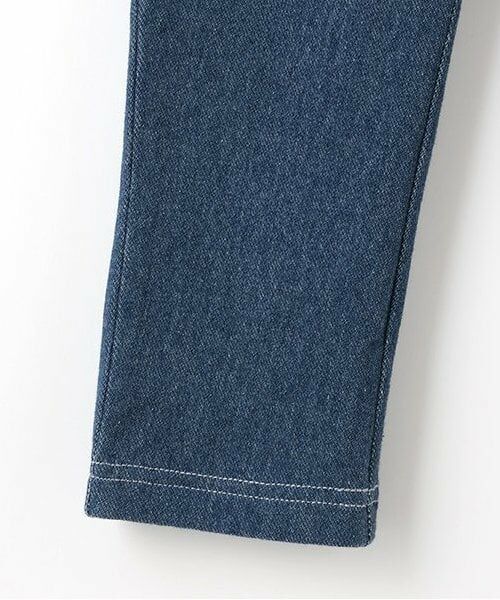 mezzo piano / メゾピアノ その他パンツ | リボン刺しゅう　カットデニム　レギパン | 詳細6