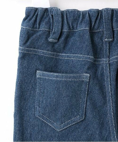 mezzo piano / メゾピアノ その他パンツ | リボン刺しゅう　カットデニム　レギパン | 詳細7