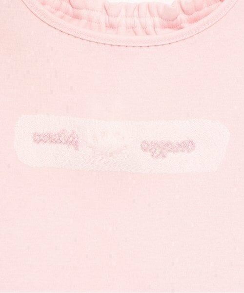 mezzo piano / メゾピアノ Tシャツ | ウサギマスコット付　フリル長袖Tシャツ | 詳細4