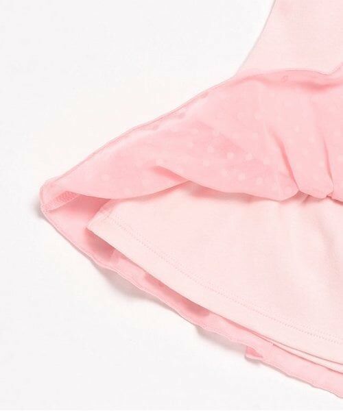 mezzo piano / メゾピアノ Tシャツ | ウサギマスコット付　フリル長袖Tシャツ | 詳細6