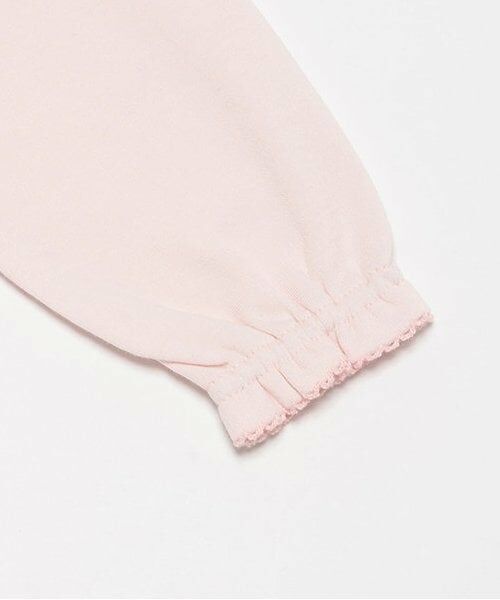 mezzo piano / メゾピアノ ミニ丈・ひざ丈ワンピース | ローズつぼみ柄　ドッキングワンピース | 詳細5