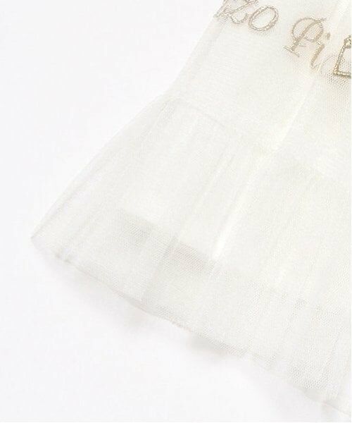 mezzo piano / メゾピアノ ミニ丈・ひざ丈ワンピース | 音符刺繍チュールワンピース＆ブルマ付 | 詳細6