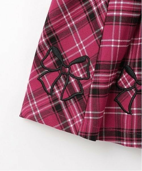 mezzo piano / メゾピアノ ミニ丈・ひざ丈ワンピース | ジャンパースカート&ブラウスセット | 詳細6