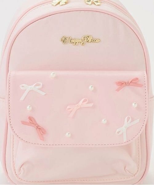 mezzo piano / メゾピアノ リュック・バックパック | プチリボン　ナイロンリュック | 詳細4