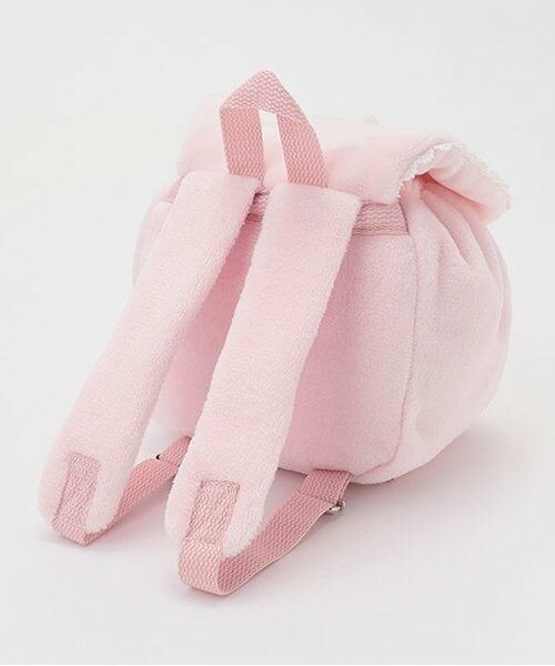 mezzo piano / メゾピアノ リュック・バックパック | ウサギマスコットつき　ボアリュック | 詳細1