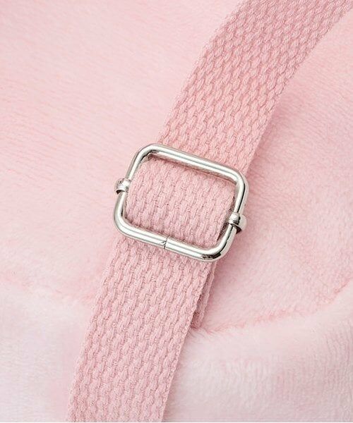 mezzo piano / メゾピアノ リュック・バックパック | ウサギマスコットつき　ボアリュック | 詳細3