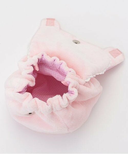 mezzo piano / メゾピアノ リュック・バックパック | ウサギマスコットつき　ボアリュック | 詳細5