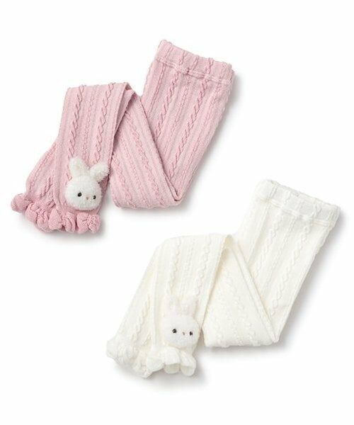 mezzo piano / メゾピアノ レギンス・スパッツ | ボアウサギマスコットつき　レギンス | 詳細4