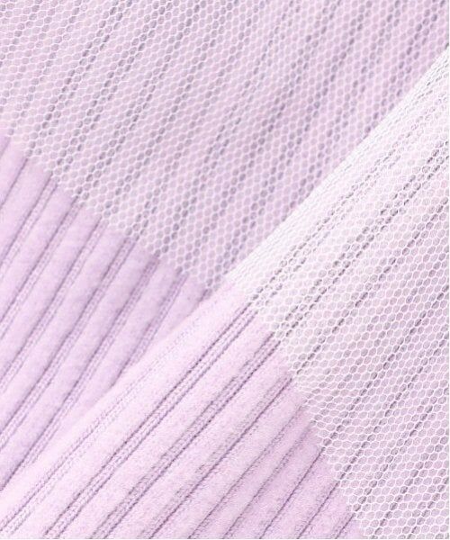 mezzo piano / メゾピアノ ショート・ハーフ・半端丈パンツ | どうぶつ刺しゅう　チュールフリルスカパン | 詳細10