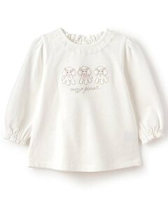 mezzo piano / メゾピアノ スウェット | どうぶつ刺しゅう　トレーナー