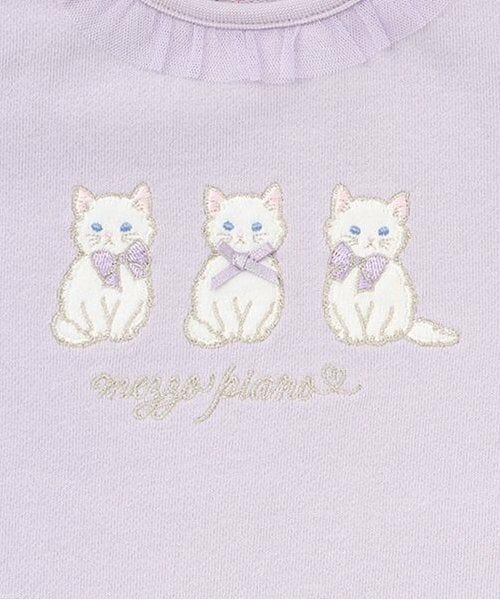 mezzo piano / メゾピアノ スウェット | どうぶつ刺しゅう　トレーナー | 詳細4