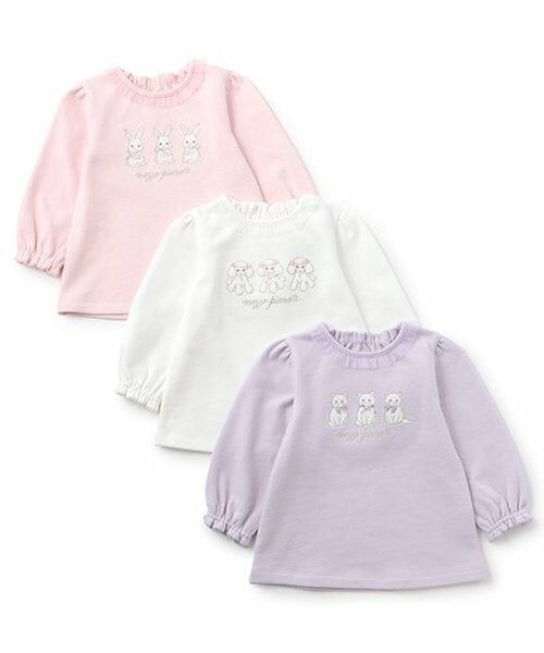 mezzo piano / メゾピアノ スウェット | どうぶつ刺しゅう　トレーナー | 詳細9