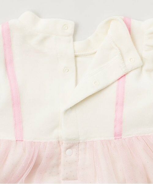 mezzo piano / メゾピアノ その他トップス | リボンティアラ刺しゅうチュール　チュニック | 詳細5