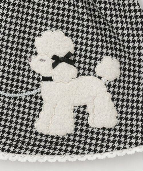 mezzo piano / メゾピアノ ミニ丈・ひざ丈ワンピース | プードル千鳥チュニックワンピース　＆ブルマセット | 詳細7