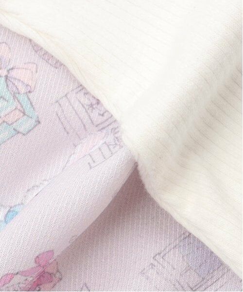 mezzo piano / メゾピアノ ミニ丈・ひざ丈ワンピース | ショッピング柄　ドッキングワンピース | 詳細9