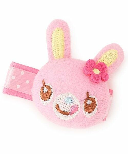 mezzo piano / メゾピアノ ヘアピン | ミミ･ポポ　モチーフつき　ヘアクリップ（ピンク）