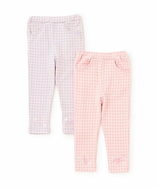 mezzo piano / メゾピアノ その他パンツ | ギンガムチェック　カットレギパン | 詳細11