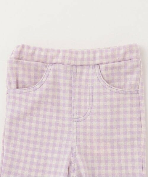 mezzo piano / メゾピアノ その他パンツ | ギンガムチェック　カットレギパン | 詳細2