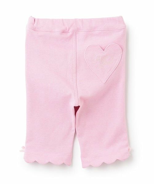 mezzo piano / メゾピアノ その他パンツ | 7分丈　裾スカラップ　カットソーパンツ | 詳細1