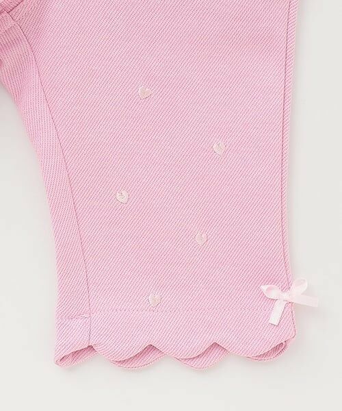 mezzo piano / メゾピアノ その他パンツ | 7分丈　裾スカラップ　カットソーパンツ | 詳細5