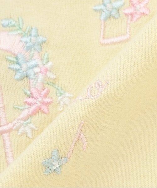 mezzo piano / メゾピアノ Tシャツ | フラワー音符　長袖Tシャツ | 詳細7