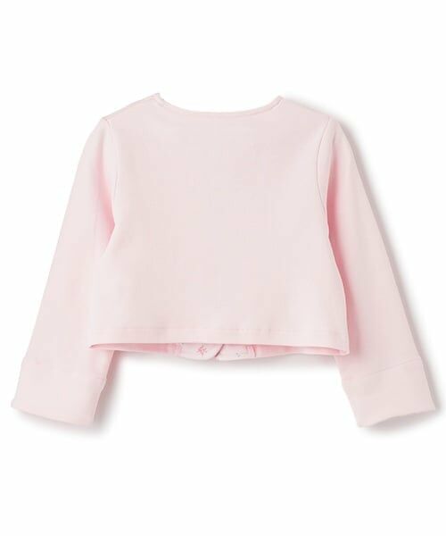 mezzo piano / メゾピアノ カーディガン・ボレロ | バラ刺繍　カットソーカーディガン | 詳細1