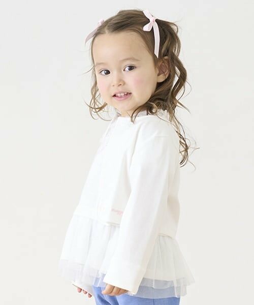 mezzo piano / メゾピアノ カーディガン・ボレロ | バラ刺繍　カットソーカーディガン | 詳細13