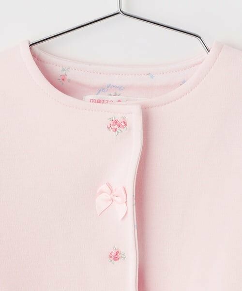 mezzo piano / メゾピアノ カーディガン・ボレロ | バラ刺繍　カットソーカーディガン | 詳細2