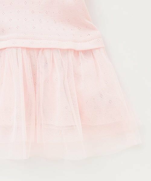 mezzo piano / メゾピアノ その他トップス | ロゴリボン　裾フリル　半袖チュニック | 詳細6