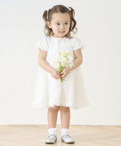 mezzo piano / メゾピアノ ミニ丈・ひざ丈ワンピース | レース　ワンピース