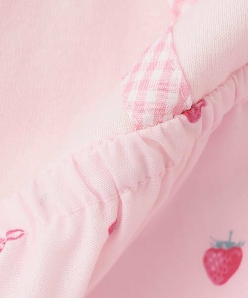 mezzo piano / メゾピアノ ミニ丈・ひざ丈ワンピース | いちご柄チュニックワンピ＆ブルマセット | 詳細10