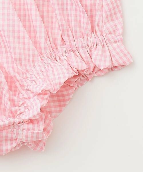 mezzo piano / メゾピアノ ミニ丈・ひざ丈ワンピース | いちご柄チュニックワンピ＆ブルマセット | 詳細9